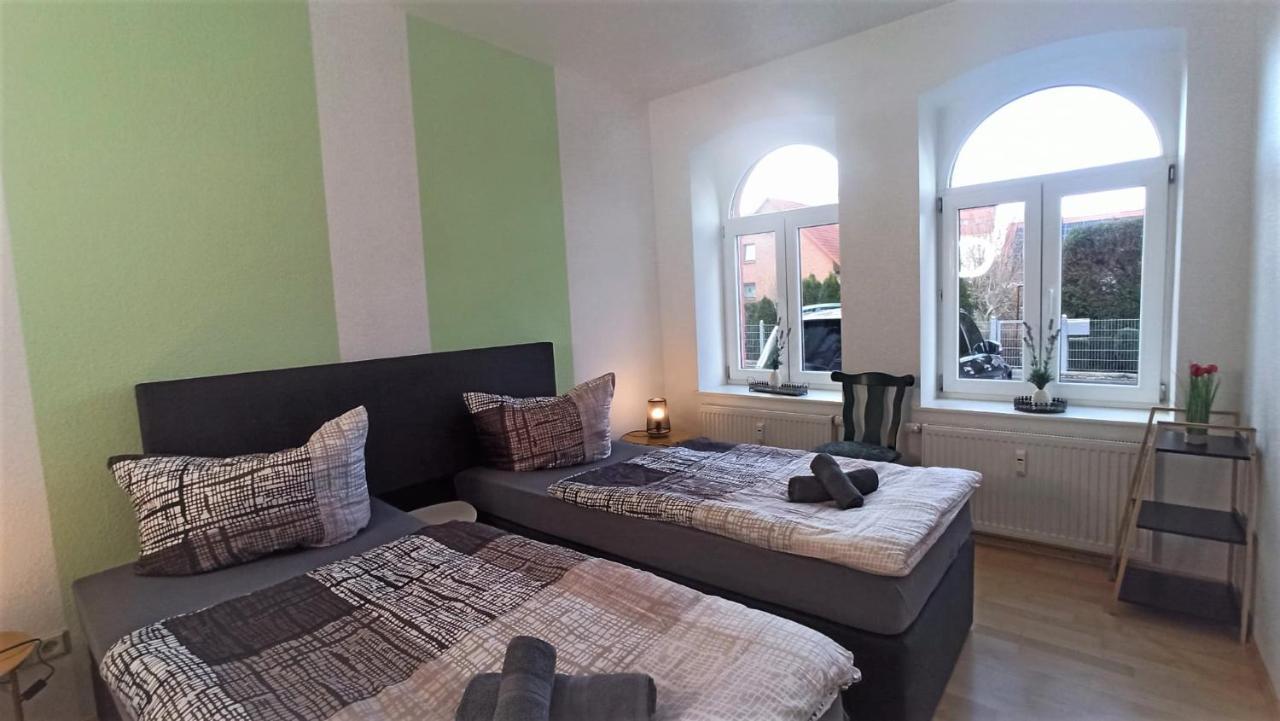 Apartment Fuer Bis Zu 7 Personen Mit Balkon Halberstadt Ngoại thất bức ảnh